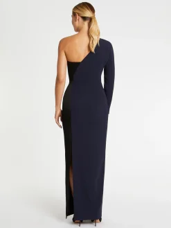 Paule Ka Robe Longue Graphique En Crepe De Satin<Femme Robes