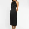 Paule Ka Robe Mi-Longue En Satin<Femme Robes