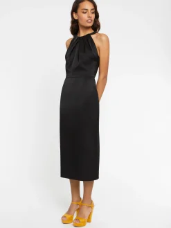 Paule Ka Robe Mi-Longue En Satin<Femme Robes