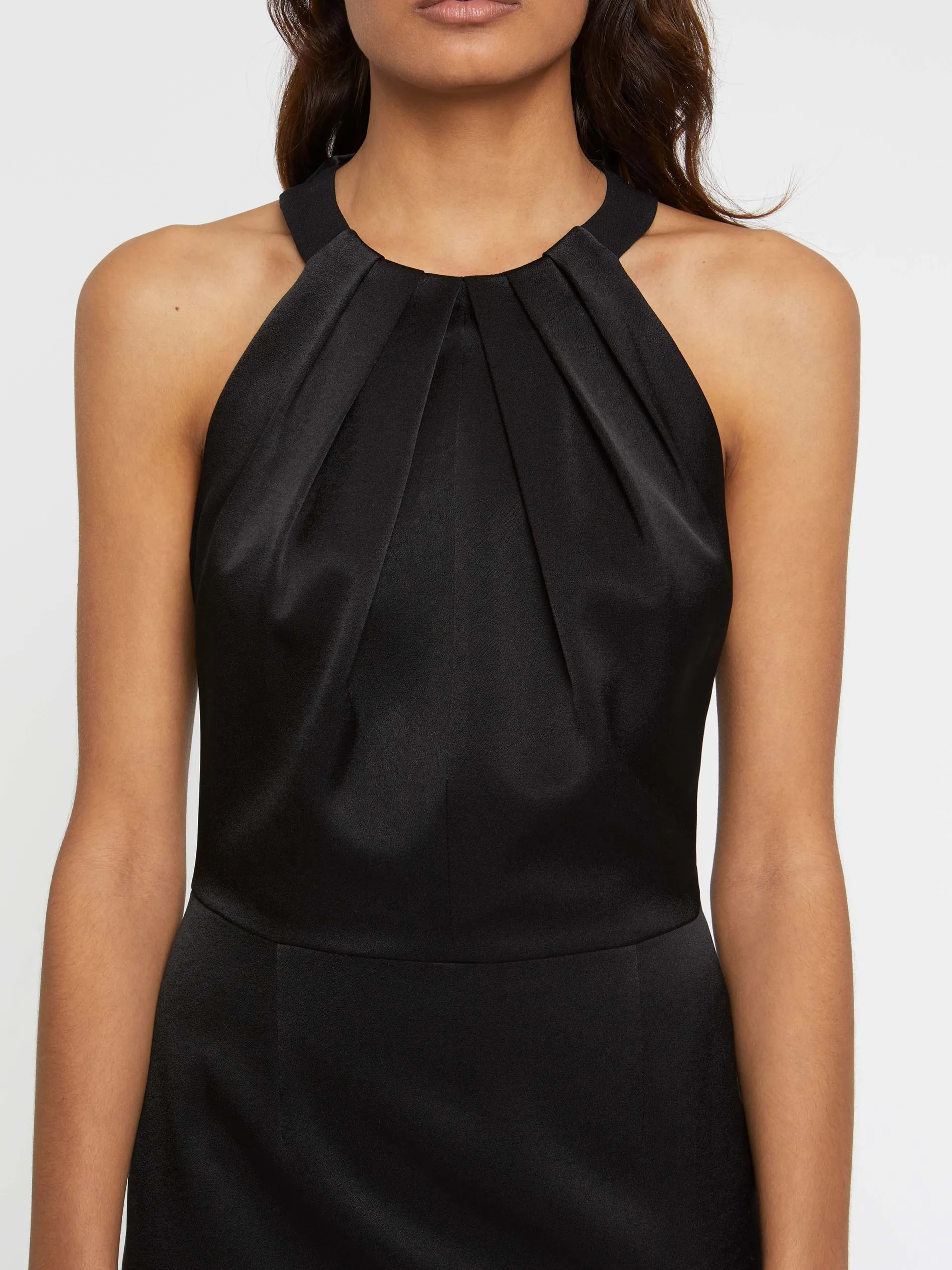 Paule Ka Robe Mi-Longue En Satin<Femme Robes