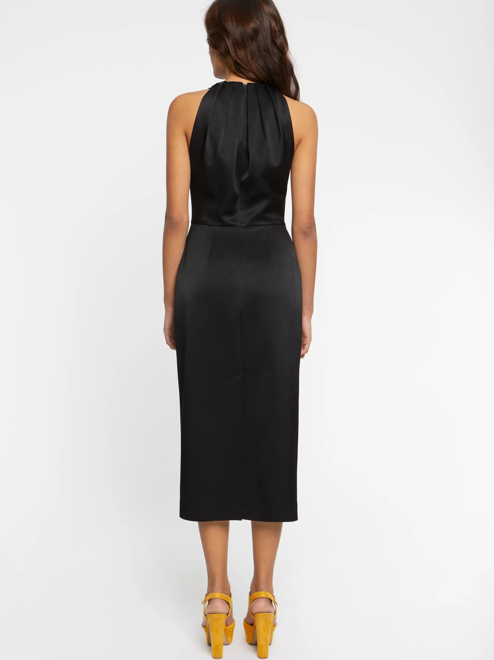 Paule Ka Robe Mi-Longue En Satin<Femme Robes
