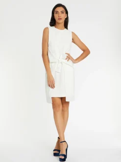 Paule Ka Robe Nouee En Crepe Envers Satin<Femme Robes