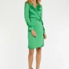 Paule Ka Robe Portefeuille En Crepe Fluide<Femme Robes