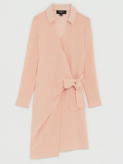 Paule Ka Robe Portefeuille En Crepe Envers Satin<Femme Robes