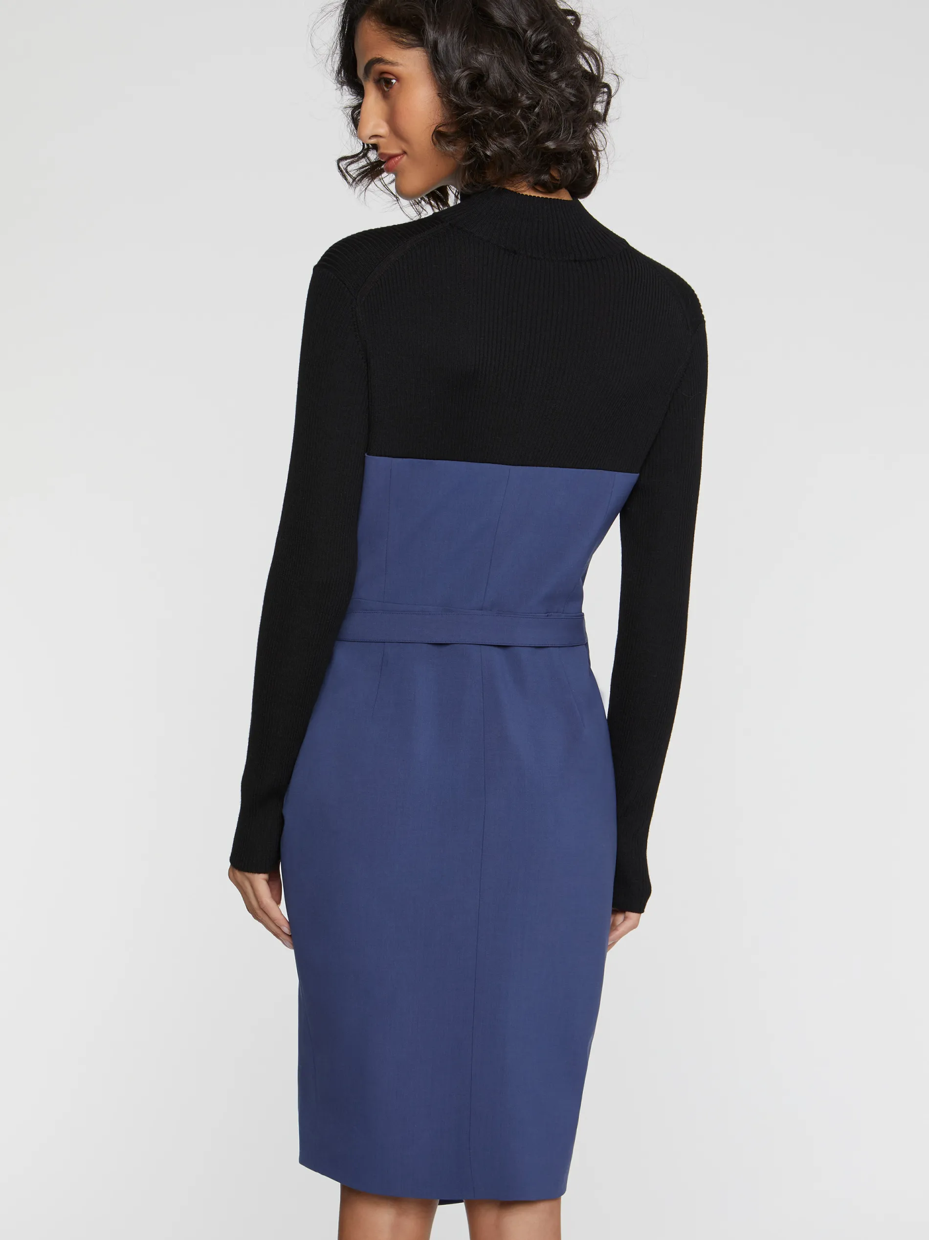 Paule Ka Robe Portefeuille En Laine<Femme Robes