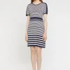 Paule Ka Robe Rayee En Maille De Coton<Femme Robes