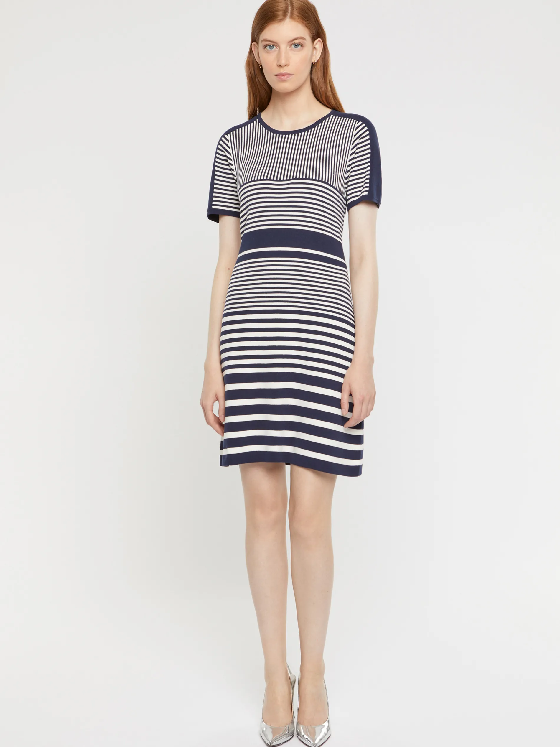 Paule Ka Robe Rayee En Maille De Coton<Femme Robes