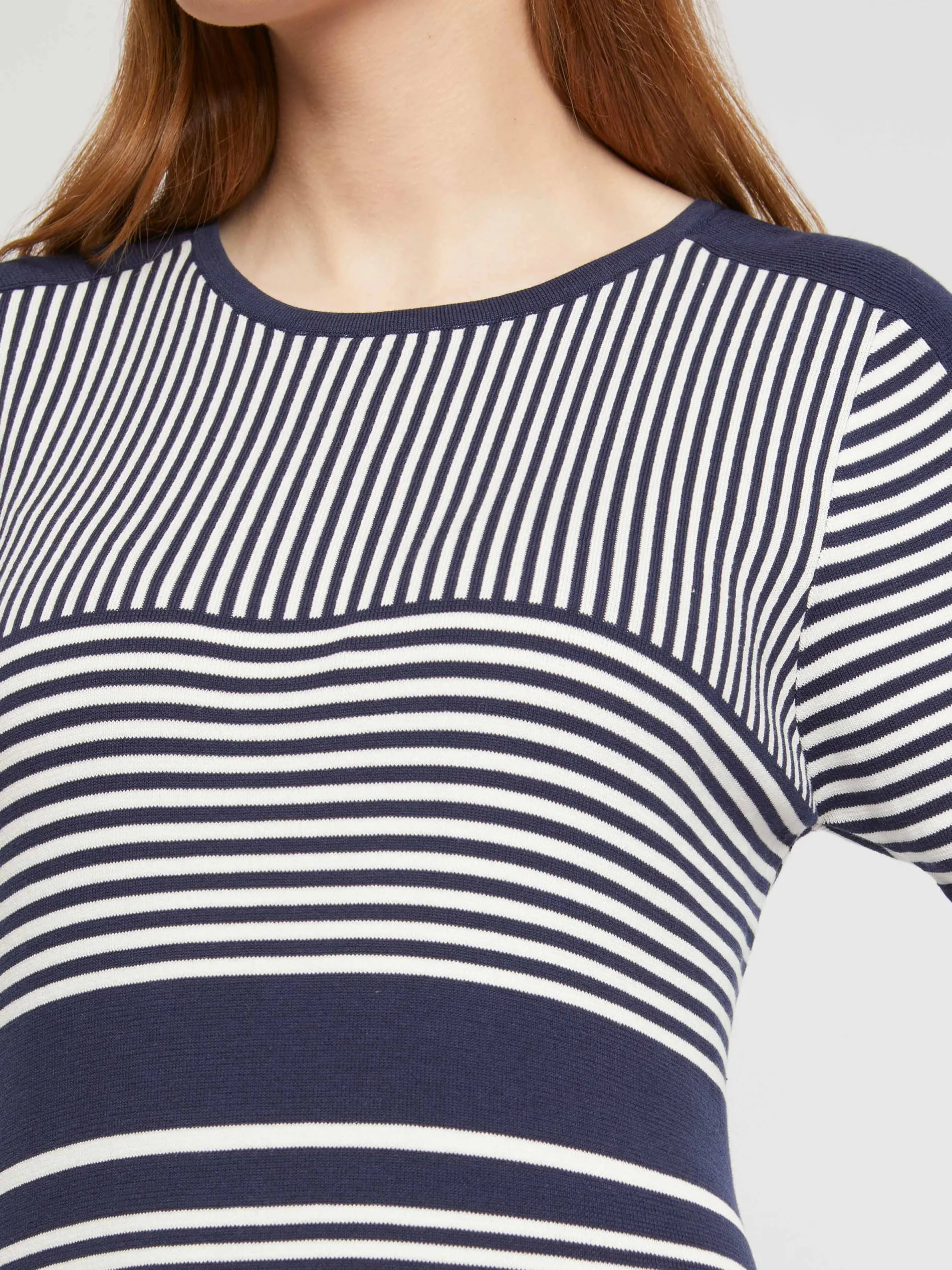 Paule Ka Robe Rayee En Maille De Coton<Femme Robes