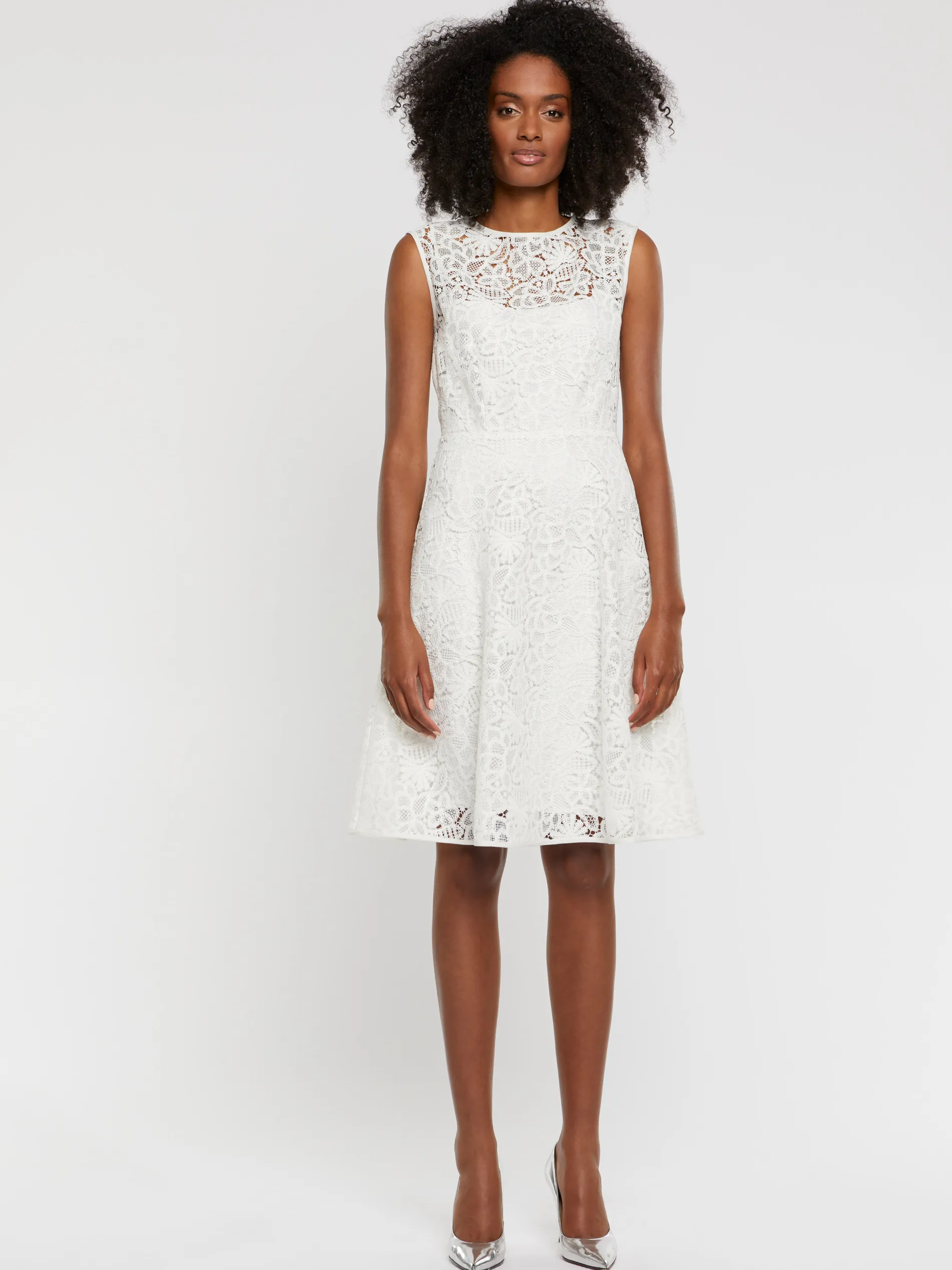 Paule Ka Robe Sans Manches En Dentelle<Femme Robes