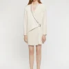 Paule Ka Robe Tailleur Cache-Coeur En Crepe Envers Satin<Femme Robes