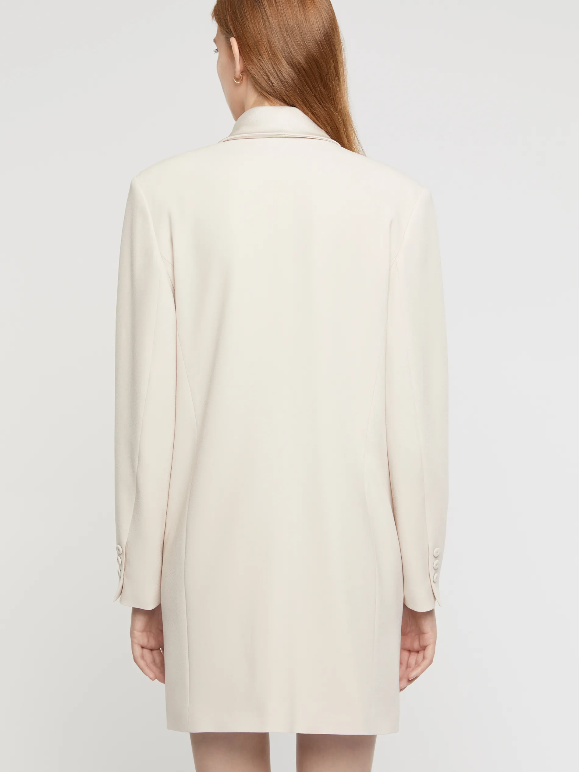 Paule Ka Robe Tailleur Cache-Coeur En Crepe Envers Satin<Femme Robes