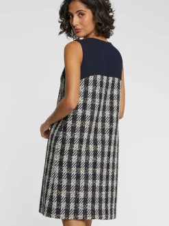 Paule Ka Robe Trapeze A Motif Pied-De-Coq<Femme Robes