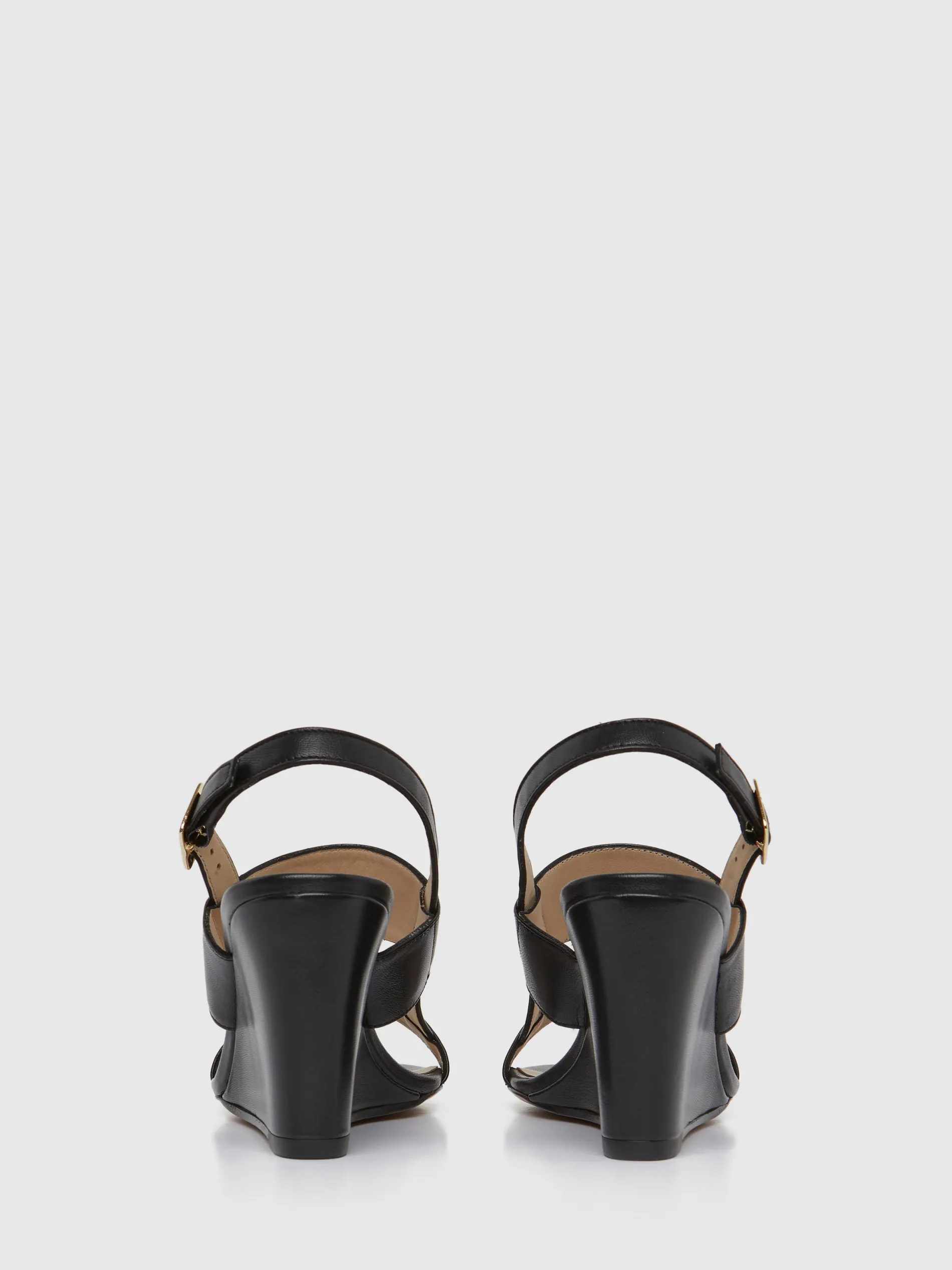Paule Ka Sandales Compensees En Cuir Lisse<Femme Accessoires