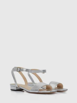 Paule Ka Sandales Plates En Cuir Lisse<Femme Accessoires