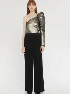 Paule Ka Top Asymetrique En Lame<Femme Tops