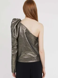 Paule Ka Top Asymetrique En Lame<Femme Tops