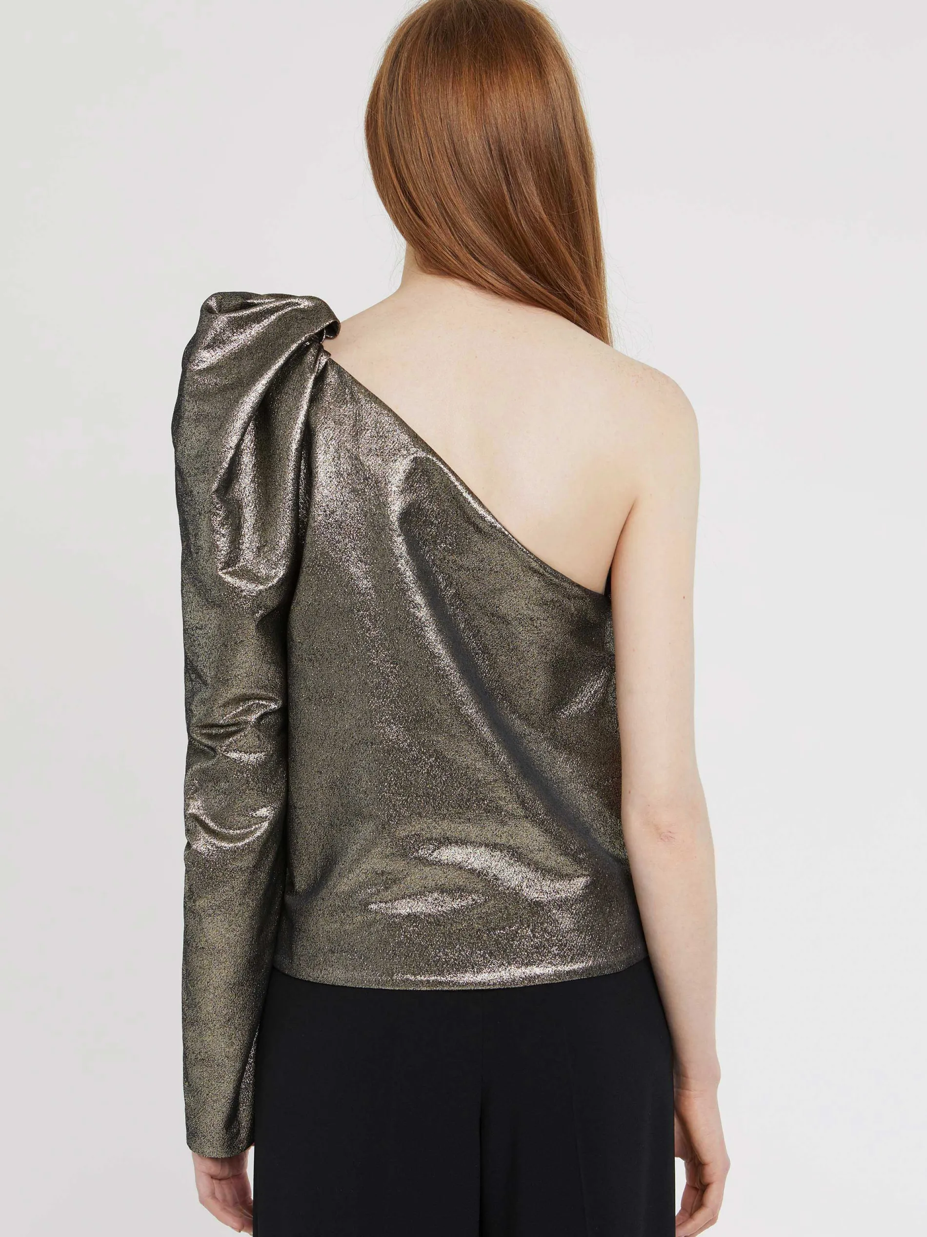 Paule Ka Top Asymetrique En Lame<Femme Tops