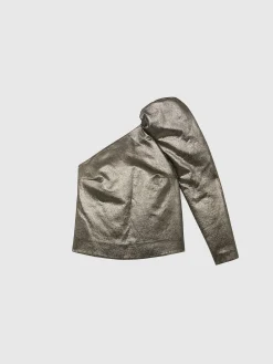 Paule Ka Top Asymetrique En Lame<Femme Tops