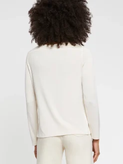 Paule Ka Top Col Danseuse En Soie<Femme Pulls Et Cardigans