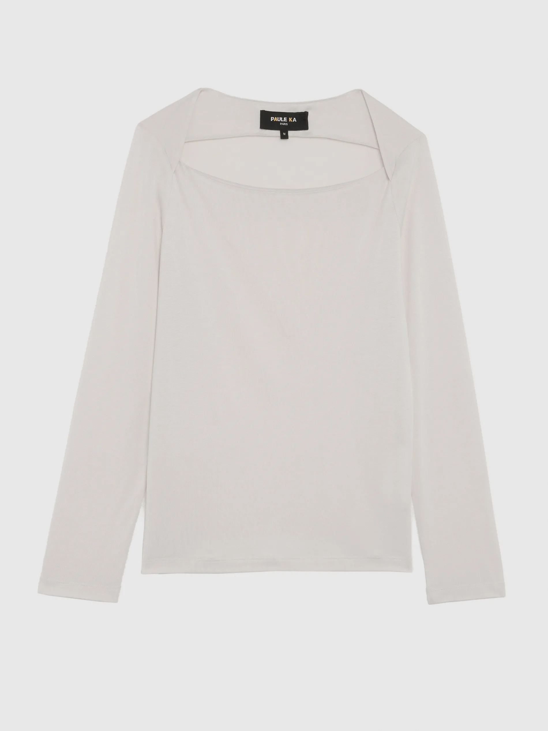 Paule Ka Top Col Danseuse En Soie<Femme Pulls Et Cardigans