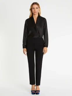Paule Ka Top Croise En Soie<Femme Tops