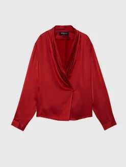 Paule Ka Top Croise En Soie<Femme Tops