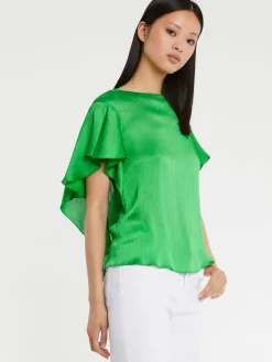 Paule Ka Top En Crepe Fluide<Femme Tops