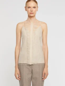Paule Ka Top En Tulle Fin<Femme Tops
