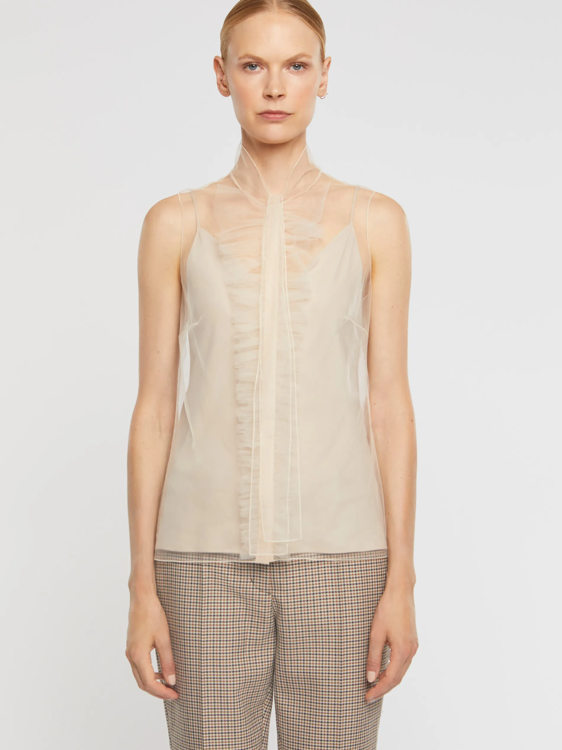 Paule Ka Top En Tulle Fin<Femme Tops