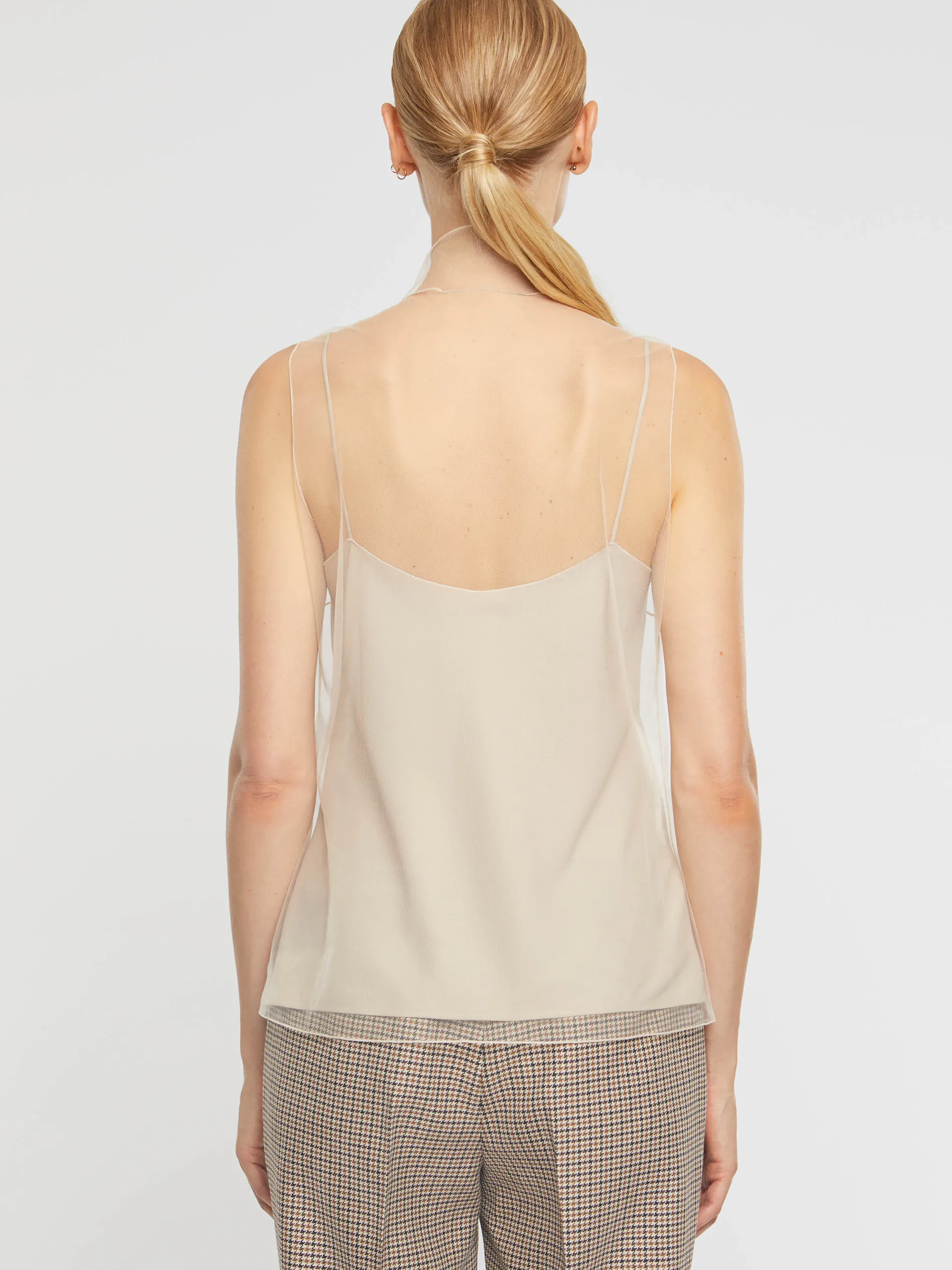 Paule Ka Top En Tulle Fin<Femme Tops