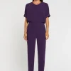 Paule Ka Top Fluide En Crepe Envers Satin<Femme Tops
