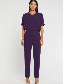 Paule Ka Top Fluide En Crepe Envers Satin<Femme Tops