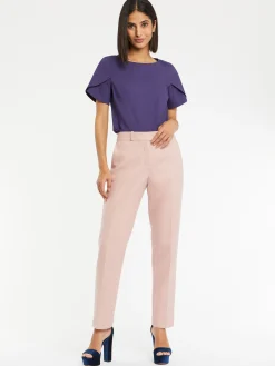 Paule Ka Top Manches Courtes En Popeline De Coton<Femme Tops