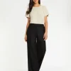 Paule Ka Top Manches Courtes En Tissu Crepe<Femme Tops