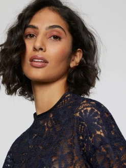 Paule Ka Top Manches Longues En Dentelle<Femme Tops