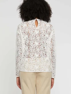 Paule Ka Top Manches Longues En Dentelle<Femme Tops