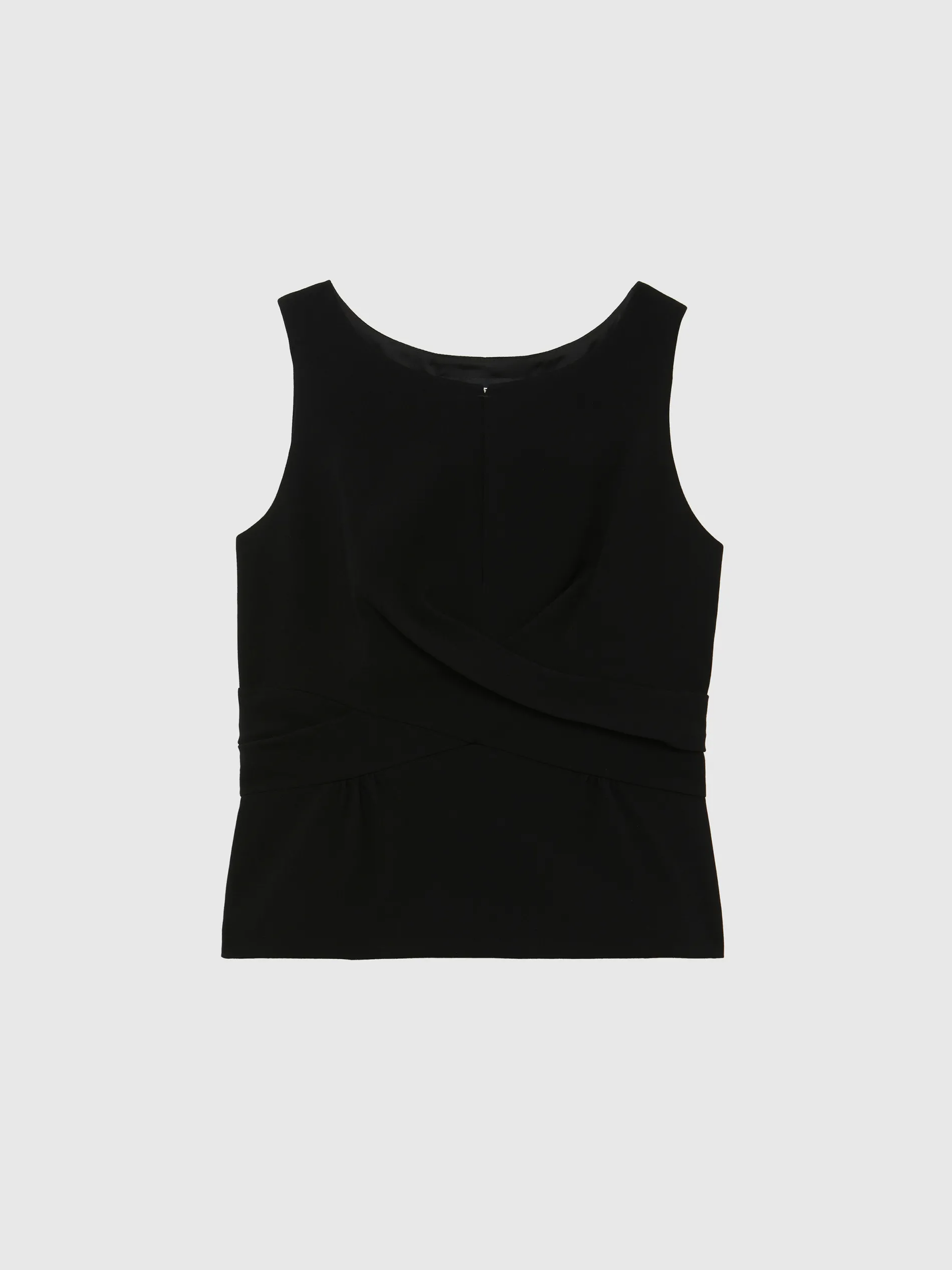 Paule Ka Top Sans Manches En Crepe Envers Satin<Femme Tops