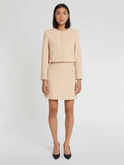 Paule Ka Veste Courte A Boutons En Laine Vierge<Femme Vestes