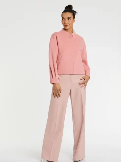 Paule Ka Veste Courte A Col En Laine<Femme Vestes