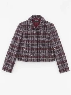 Paule Ka Veste Courte A Col En Tweed<Femme Vestes