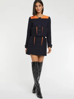 Paule Ka Veste Courte A Poches<Femme Vestes