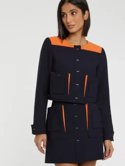 Paule Ka Veste Courte A Poches<Femme Vestes