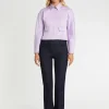 Paule Ka Veste Courte Cintree En Satin<Femme Vestes