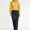 Paule Ka Veste Courte Cintree En Satin<Femme Vestes