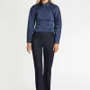 Paule Ka Veste Courte Cintree En Satin<Femme Vestes