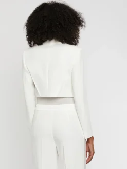 Paule Ka Veste Courte En Crepe Envers Satin<Femme Vestes