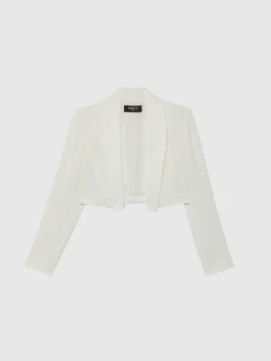 Paule Ka Veste Courte En Crepe Envers Satin<Femme Vestes