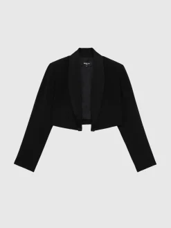 Paule Ka Veste Courte En Crepe Envers Satin<Femme Vestes