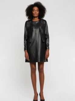 Paule Ka Veste Courte En Cuir D'Agneau<Femme Vestes