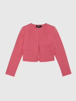 Paule Ka Veste Courte En Jacquard Plumetis<Femme Vestes